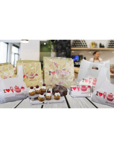 Shopper BIO pasticceria I LOVE SWEETS