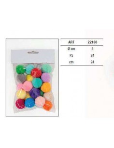Pompom chiudipacco colori... 2