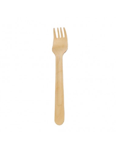 Forchette in legno - conf.100 pz