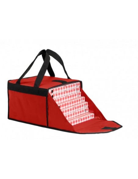 Borsa termica pizza semi-rigida con chiusura strappo