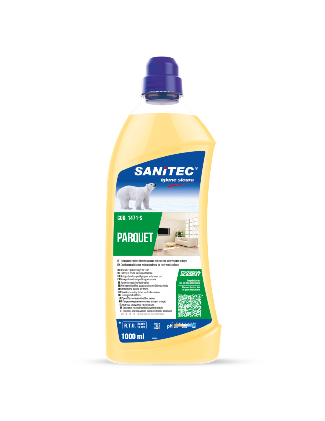 Detergente pavimenti parquet 1000 ml