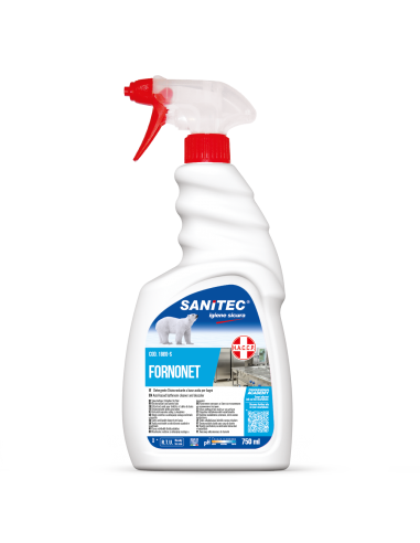 Detergente sgrassante per forno fornonet sanitec 750 ml