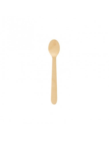 Mini cucchiaini legno 11 cm -...