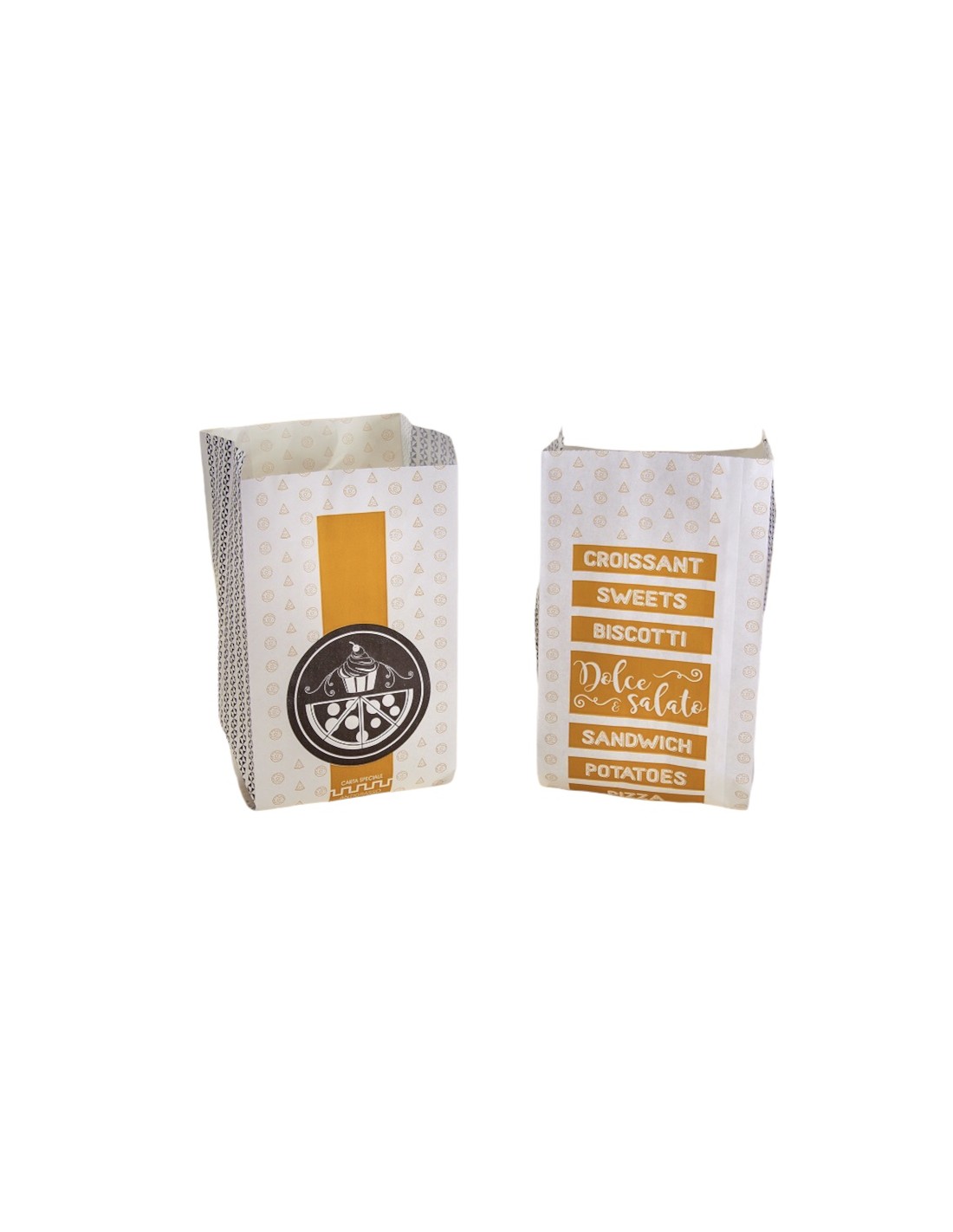 Sacchetti Di Carta Kraft Antigrasso Per Baguette E Panini – 9x32 Cm, Confezione Da 250 Pezzi, Ecologici E Marroni