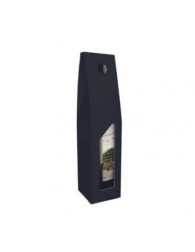 Scatola porta bottiglia di vino kraft...