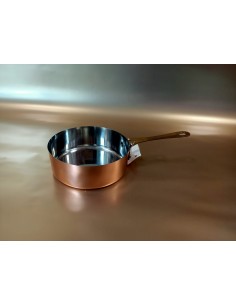Padellina acciaio color rame 2