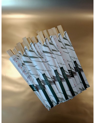 Bacchette sushi in bamboo - Conf. 100pz