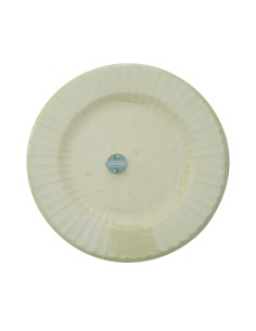 PIATTO ROUND VANIGLIA 27CM 8PZ