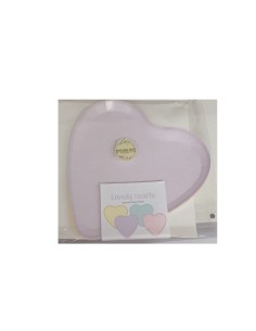 PIATTO CUORE CANDY PASTELLO...